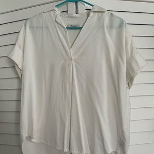 Madewell Courier Button-Back Shirt